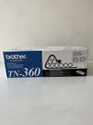 Brother Genuine TN360 Toner Cartridge Black TN-360 - Free Shipping