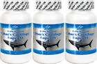 3 x 100% Natural Shark Cartilage 750 mg 100 Caps, Total 300 caps FRESH
