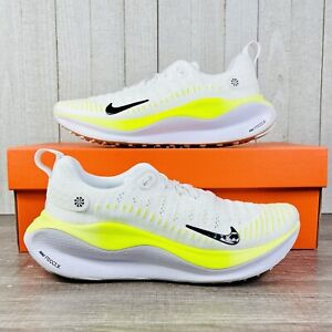 Nike ReactX Infinity Run 4 White Volt Running Shoes DR2670-101 Women's Size 6-10