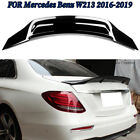 For 2016-2019 Mercedes Benz W213 R Style High Kick Rear Trunk Spoiler Wing Lip