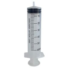 US Stock 2x60ml All-plastic Syringe with Tube for Maintenance Solution