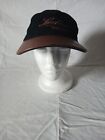 Vintage Lucchese Since 1883 Adjustable Ostrich Brown & Black Baseball Hat Cap