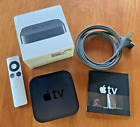 Apple TV 2nd Generation Black Model A1378 w Remote and Power Cord MC572LL/A