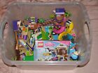 Bulk lego friends lego lot around 6 pounds with other pieces and NEW lego 41066