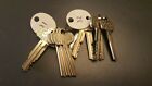 Lot of 11 Vintage Best Keys (2 Sets of Duplicates) Pad Lock Keys Lock Smith