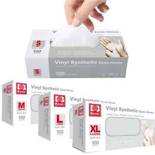 Basic  Vinyl Gloves,Size S M L XL ,QTY 10-2000PCS**Buy One, Get One at 50% Off!