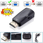 HDMI to VGA Adapter HDMI Female to VGA Male Converter with 3.5Mm Audio Jack Cabl