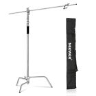 Neewer 10 Feet C-Stand Light Stand with 4 Feet Extension Boom Arm and Grip Head