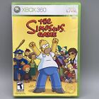 The Simpsons Game Microsoft Xbox 360 w/ Manual & Poster