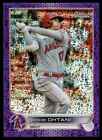 New Listing2022 Topps Chrome PURPLE Speckle Refractor Shohei Ohtani /299 Angels #1 C28