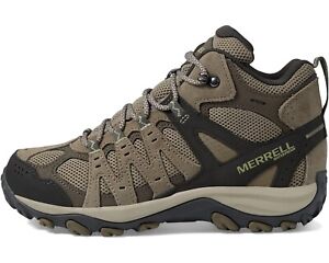 Merrell Accentor 3 Womens Mid Waterproof Suede Trail Hiking Boots, Size 9, Taupe