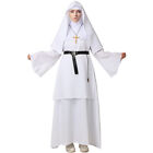 Women's Nun Dress Outfit Costume Halloween Party Cosplay Traditional