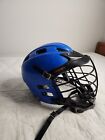 New ListingCascade CPX-R Lacrosse Helmet Royal Blue One Size Chin Strap Face Mask OSFM