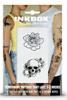 Inkbox Temporary Tattoos Rose & Skull Water Resistant (Sealed)
