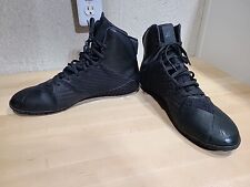 Adidas Mat Wizard V Wrestling Shoes Men's 13 AC6971 Black/Silver