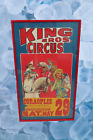 1954 King Bros Circus Poster Coraopolis, PA circus carnival Lions Club