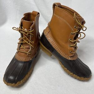 Women's LL BEAN size 7 LM Made in USA  Duck Rain Snow Boots
