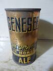 New ListingGENESEE 12 HORSE ALE FLAT TOP BEER CAN        -[EMPTY CANS, READ DESC.]-