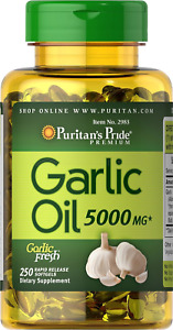 Pure Garlic Pills 5000MG Most Powerful Antibiotic Heal All Infection Herbals-USA