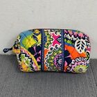 Vera Bradley Make up Bag Womens Small Retired Rio Quilted Cosmetic Travel Pouch