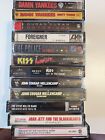 Cassette Tape Lot Of 12 Classic Rock  Selling Off Collection KISS DURAN POLICE
