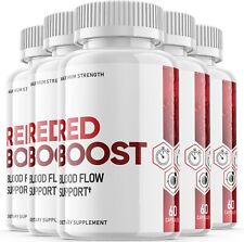 Red Boost Blood Flow Support - Red Boost Blood Flow Supplement OFFICIAL - 5 Pack