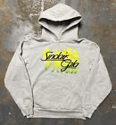 Sinclair Global Sinclair Gale Grey Pullover Hoodie Size Small Graphic Print