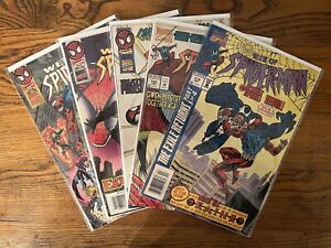 Web of Spider-Man #119, 125, 126, 127, 128 & 129 Middle To High Grade 1st Kaine