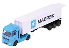 MAN TGX TRUCK WITH 40ft CONTAINER MAERSK Majorette 1:87 Diecast Ref. 299F