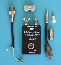 MFJ-917    1:1 Current Balun for Antenna and SWR Analyzers MinT)  + connectors