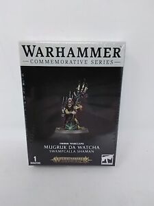 Warhammer AoS Orruk Warclans Mugruk Da Watcha Swampcalla Shaman Miniature