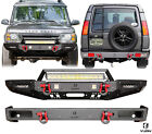 Vijay For 1999-2004 Land Rover Discovery 2 Steel Front and Rear Bumper W/Lights (For: 2004 Land Rover Discovery)