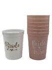 Bachelorette Party Cups,  Bride Tribe, Team Bride, Wedding Party, Lot Of 7,  New