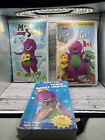 Barney Vhs X 5 More Barney Songs, What A World, Home Sweet Home & Great Adve
