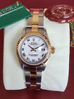 Rolex 26mm Ladies 69173 Two Tone 18K/SS Datejust  Oyster Bracelet BOX & PAPERS