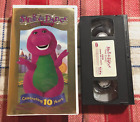 BARNEY: Sing & Dance with Barney [1999] | Canadian Clamshell VHS TAPE, Tested