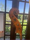 Old Cello Scroll And Neck