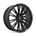 4- 22 Inch Gloss Black Wheels Rims Asanti Corona ABL30 22x9.5