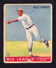 1933 GOUDEY #20 BILL TERRY GIANTS ROOKIE