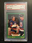 1973-74 O-PEE-CHEE Billy Smith RC ROOKIE CARD PSA 8