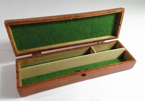 Restored & Refinished Antique Maple Pencil Box with Hinged Lid