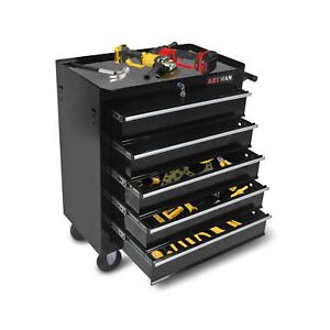 5-Drawers Tool Cabinets On Wheels, Rolling Tool Chest With Drawers, Craftsman...