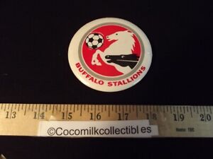 Vintage 1979 84 Buffalo Stallions Pin Button Major Indoor Soccer League MISL NY