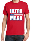 Trump 2024 T-shirt Ultra MAGA Mens Red Shirt Trump Rally Gear Pro Donald Trump