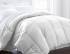 Queen Sized White Comforter, Cover and Filling Both 100% Polyester Microfiber