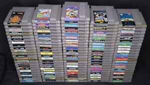 Mixed Nintendo NES Games, Tested, Cleaned, Pick & Choose, Discount shipping