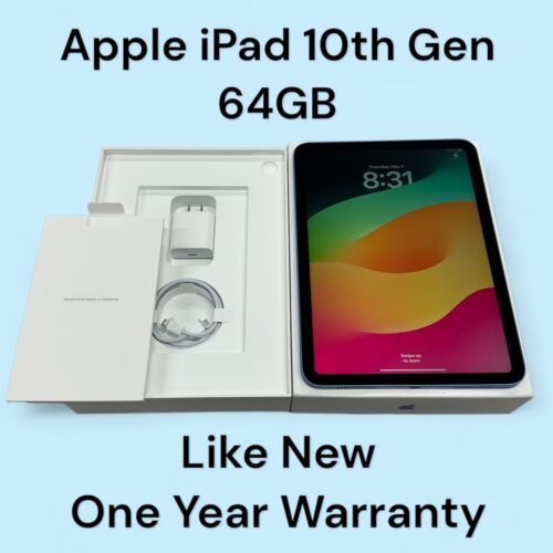 New ListingNew Apple iPad 10th Gen. 64GB, Wi-Fi, 10.9in - Apple Warranty