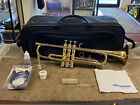 Getzen 300 Series Trumpet with Getzen 7c Mouth Piece and Case - Elkorn Wis.