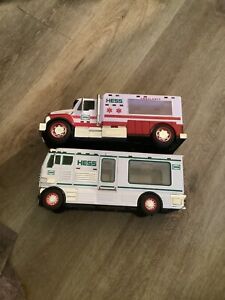 2020 Hess Ambulance Sound Sirens Toy Truck You Get Two Trucks For The Price Of 1
