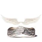 Vintage Angel Wings Ring For Women Men Wedding Rings 925 Silver Jewelry Size6-10